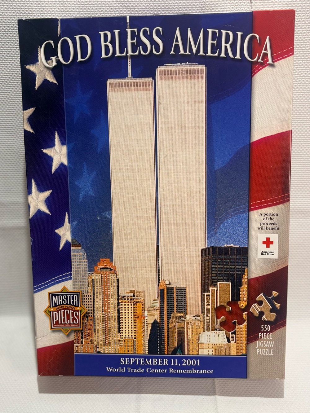 MasterPieces 'God Bless America' 550-Piece Jigsaw Puzzle - Blue/Red